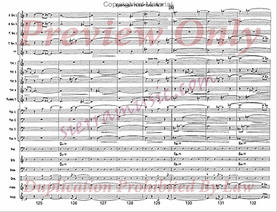 Everything In Its Right Place Jazz Ensemble scores gallery preview page 20