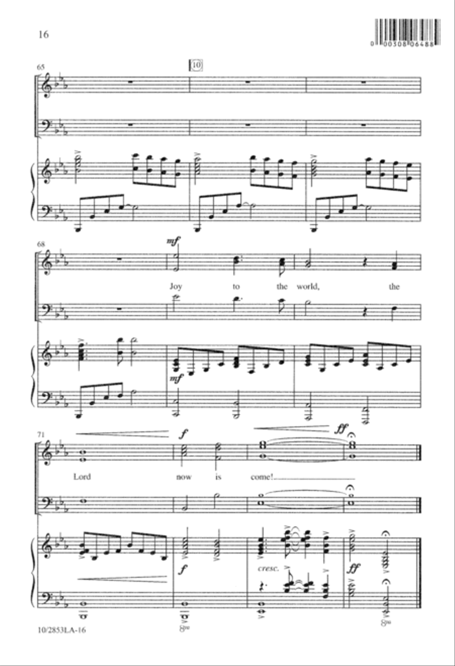 We Seek the Lord We Seek the Lord 3-Part scores gallery preview page 16