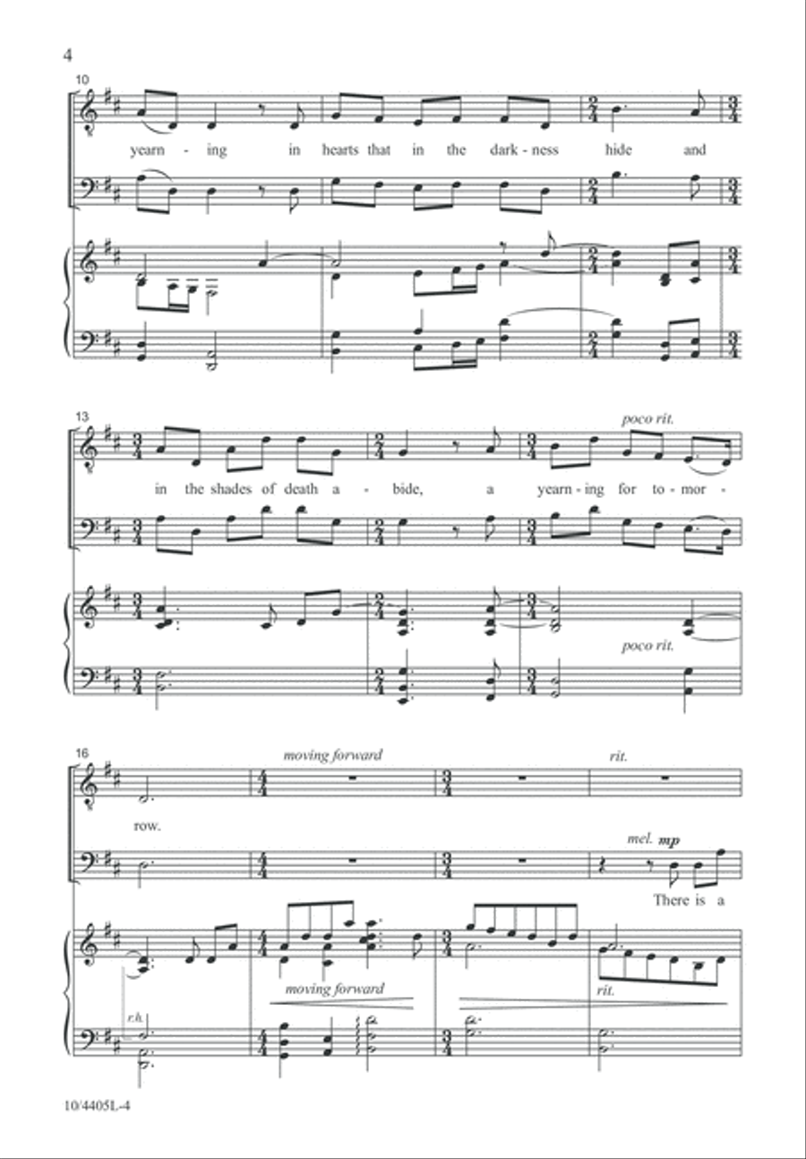 The Yearning The Yearning TTBB scores gallery preview page 4