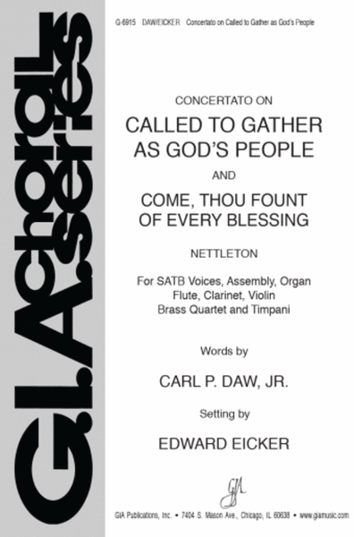 Called to Gather as God's People / Come, Thou Fount of Every Blessing image number null