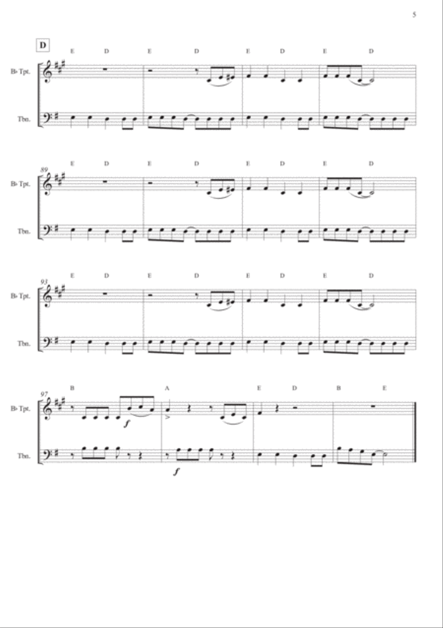 Goo Goo Muck Easy Piano scores gallery preview page 5