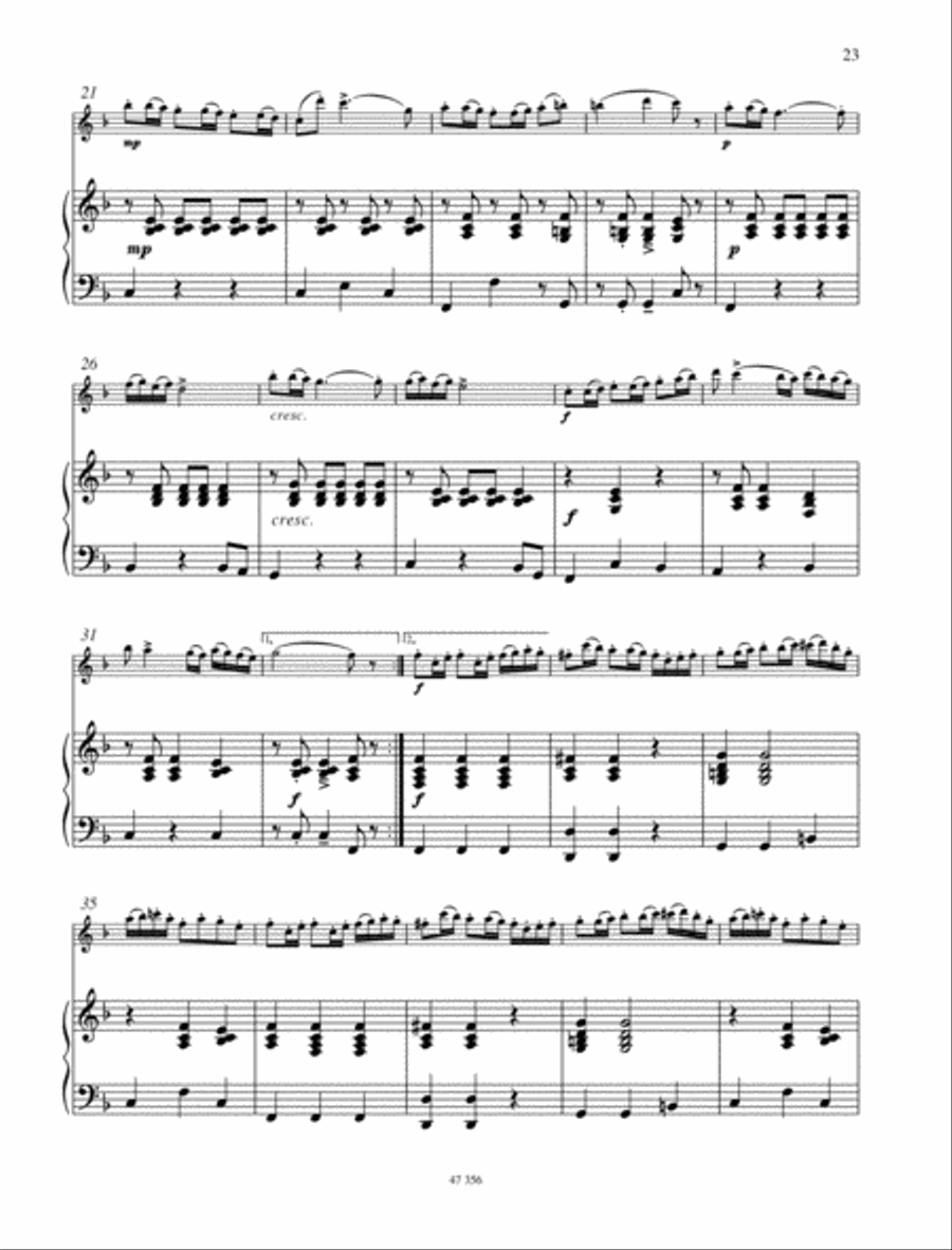 Polacca Flute Solo scores gallery preview page 2