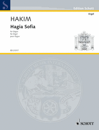 Book cover for Hagia Sofia