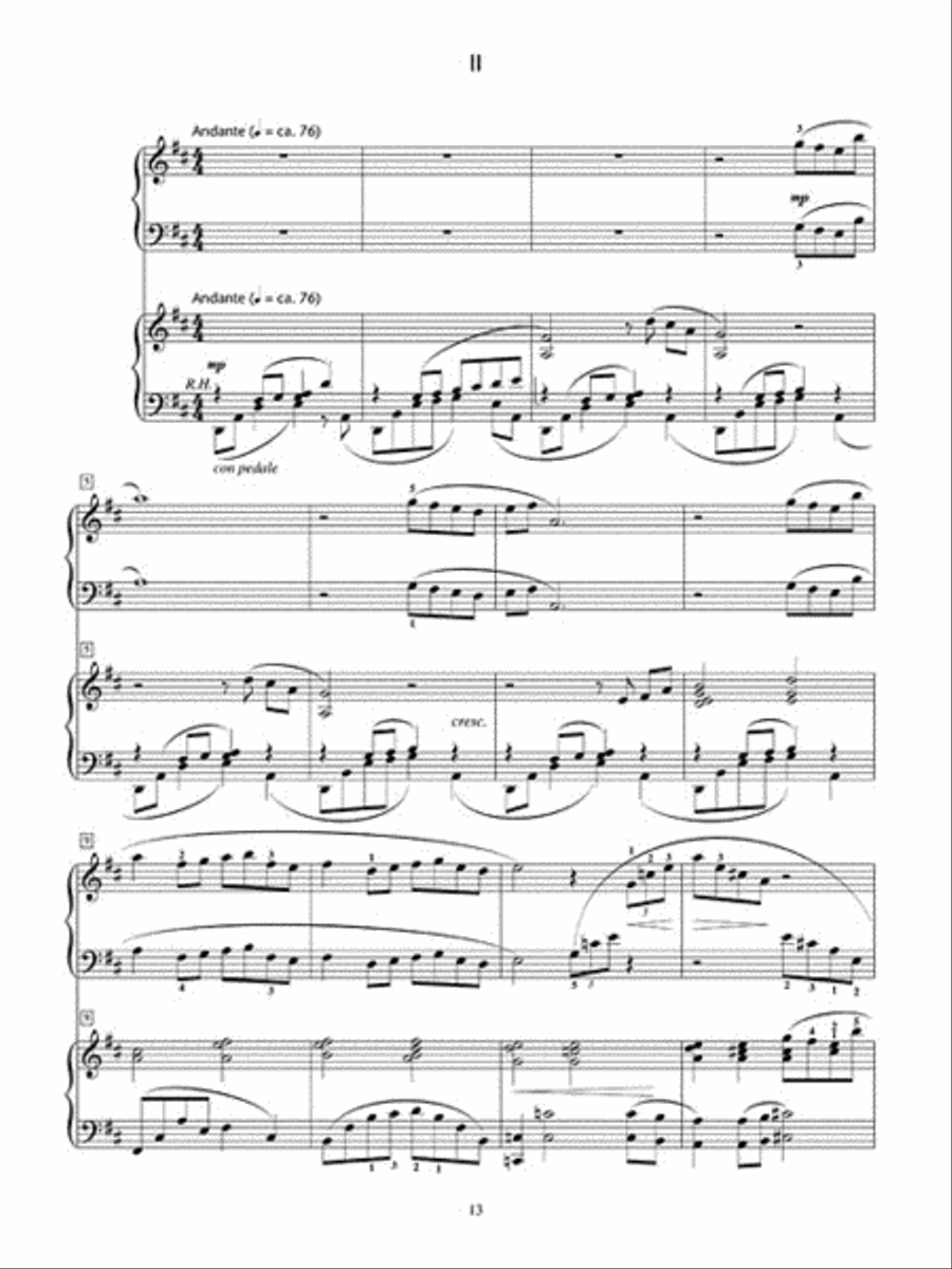 Concerto No. 2 in G Major for 2 Pianos, 4 Hands Piano Method scores gallery preview page 5