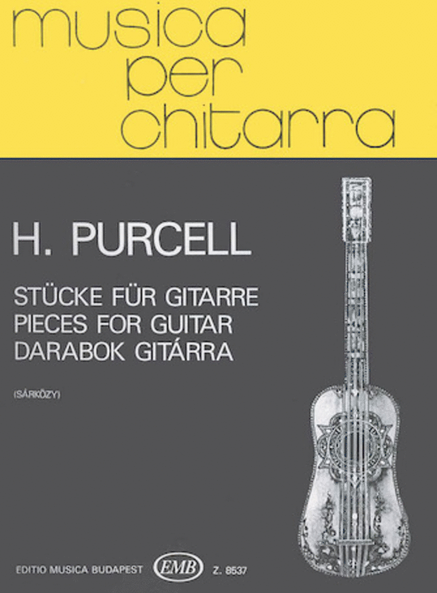 Henry Purcell: Pieces for Guitar