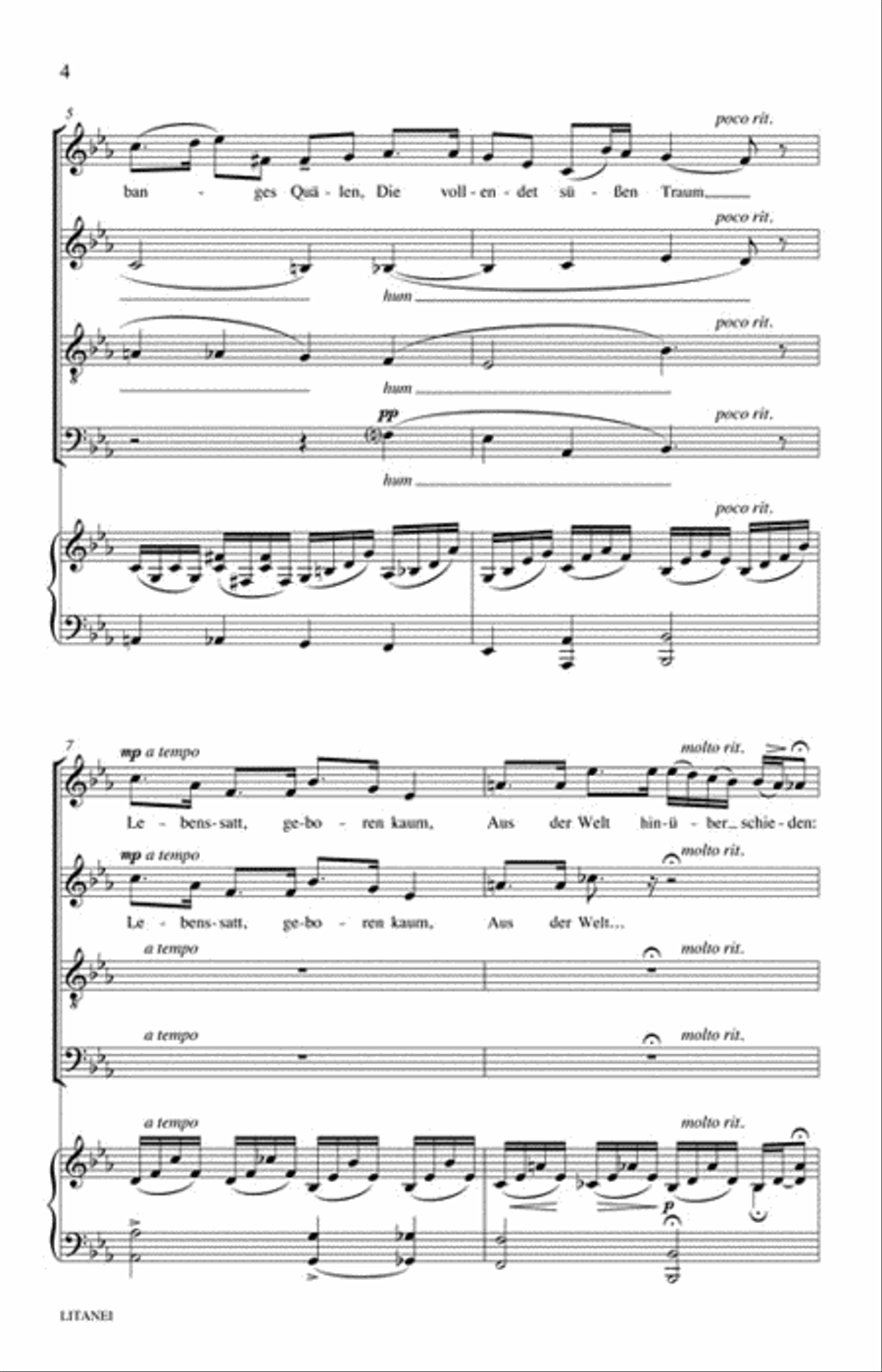 Litanei 4-Part scores gallery preview page 3