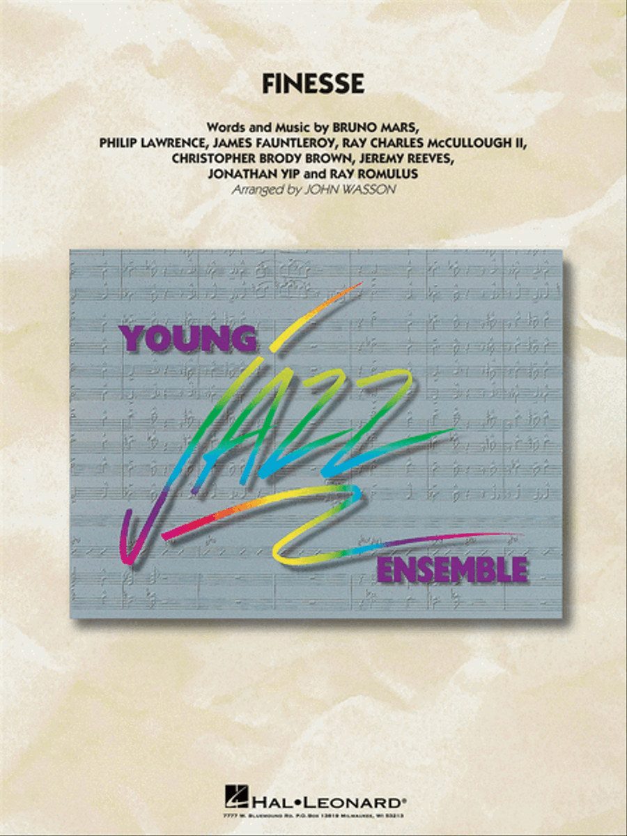 Finesse Jazz Ensemble scores gallery preview page 1