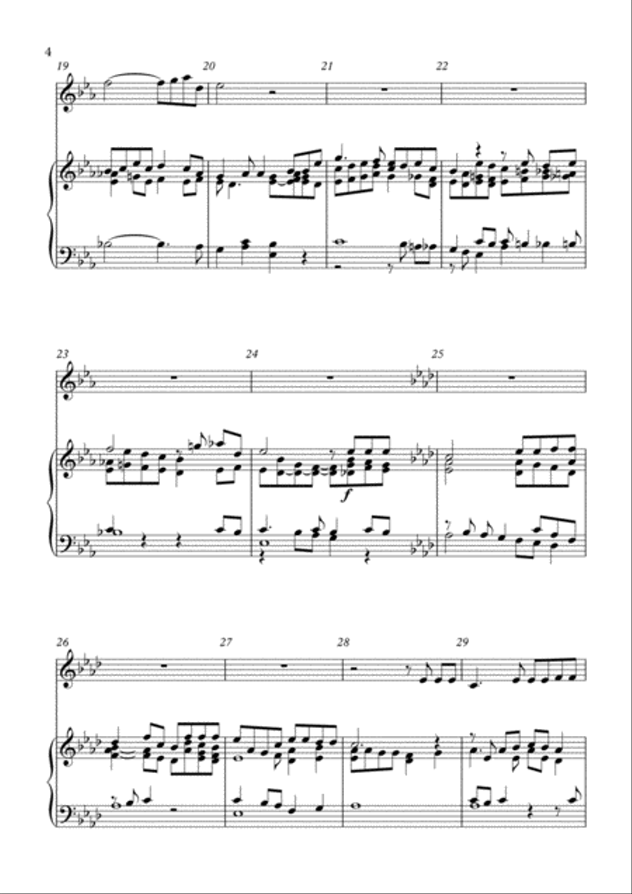 How Great Thou Art How Great Thou Art Handbell Choir scores gallery preview page 4