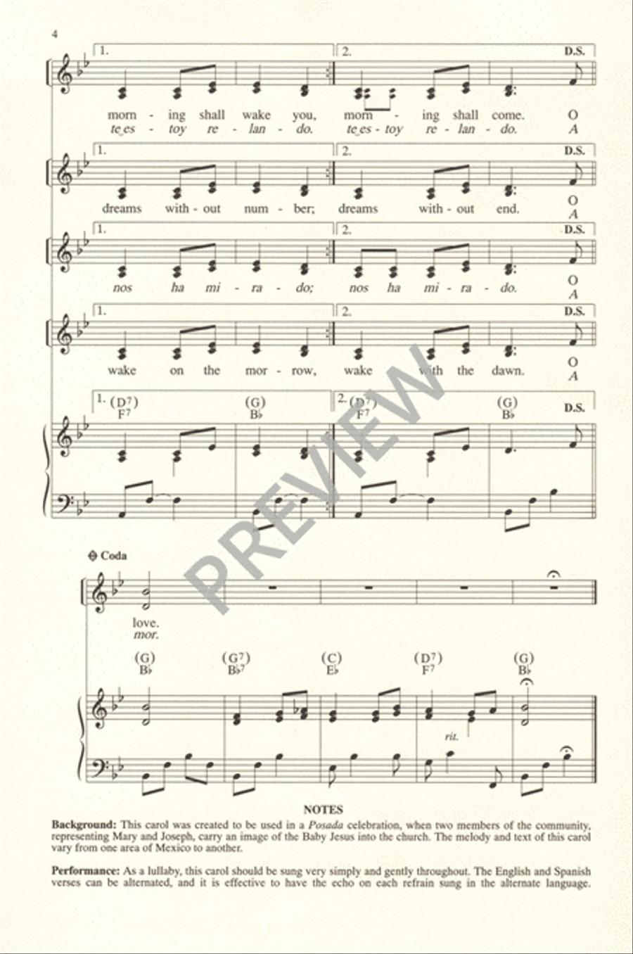 A la Rorro Niño 2-Part scores gallery preview page 5