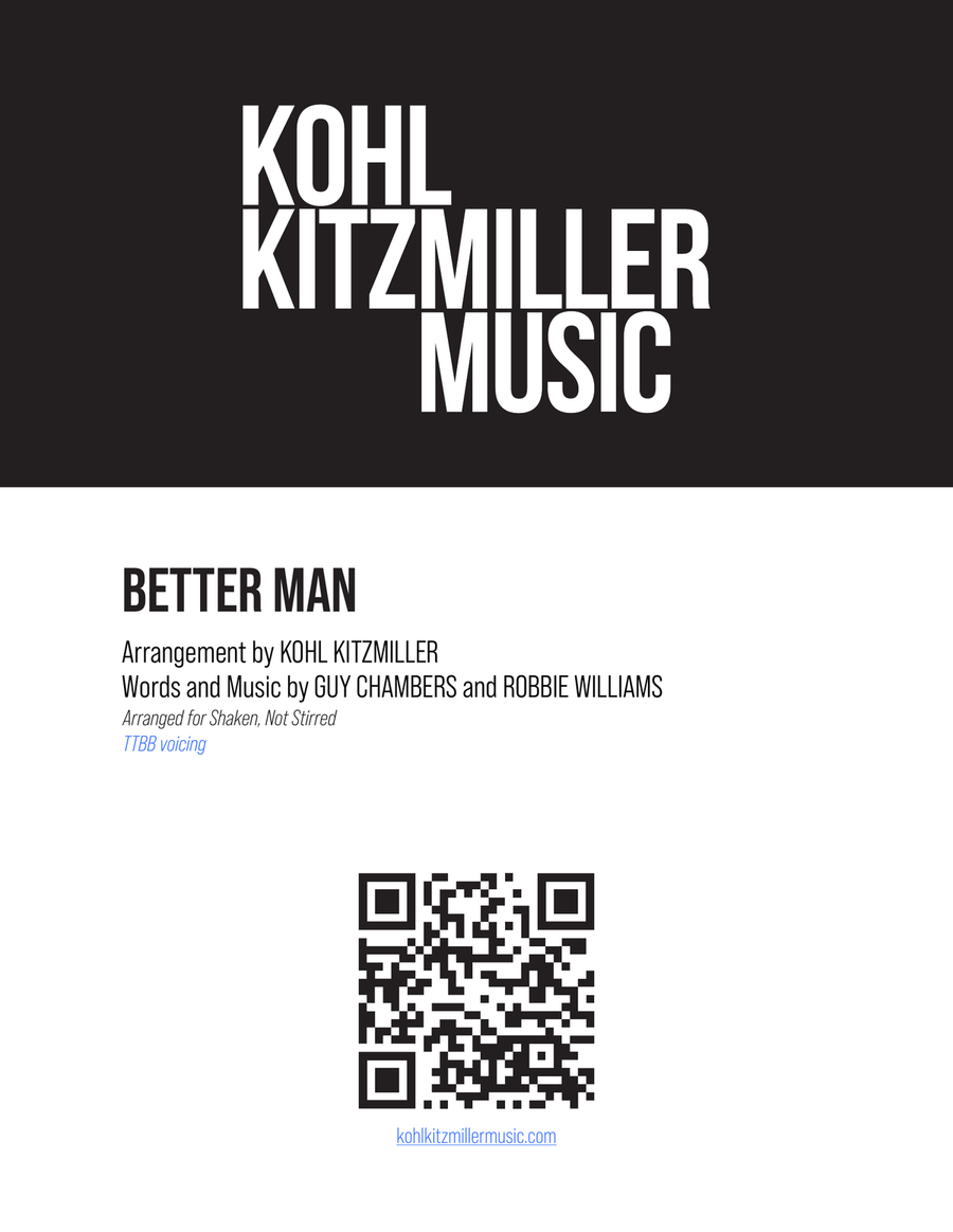 Better Man TTBB scores gallery preview page 1