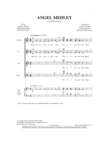 Angel Medley (from Coolside of Yuletide)