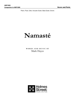 Namasté - Instrumental Score and Parts