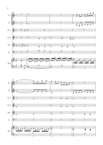 Recorder Quartet Sonata 2 mov III Lagramente