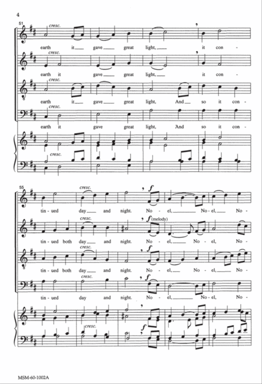 The First Noel The First Noel 4-Part scores gallery preview page 4