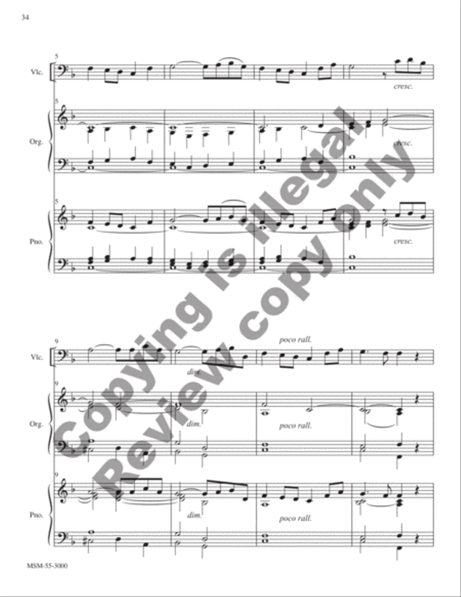 Panis angelicus (Bread of Angels): O Lord, Most Holy Unison Choir scores gallery preview page 14
