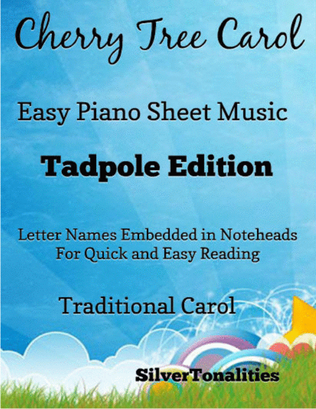 The Cherry Tree Carol Easy Piano Sheet Music