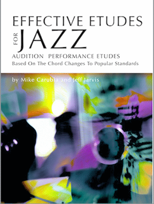 Book cover for Effective Etudes For Jazz - Trombone - Book with MP3s