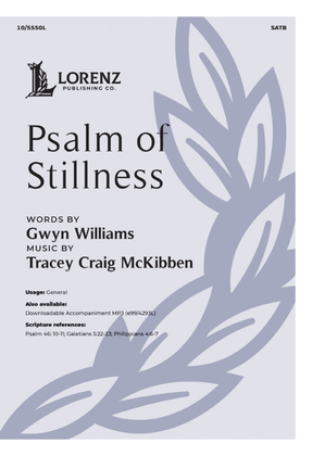 Book cover for Psalm of Stillness