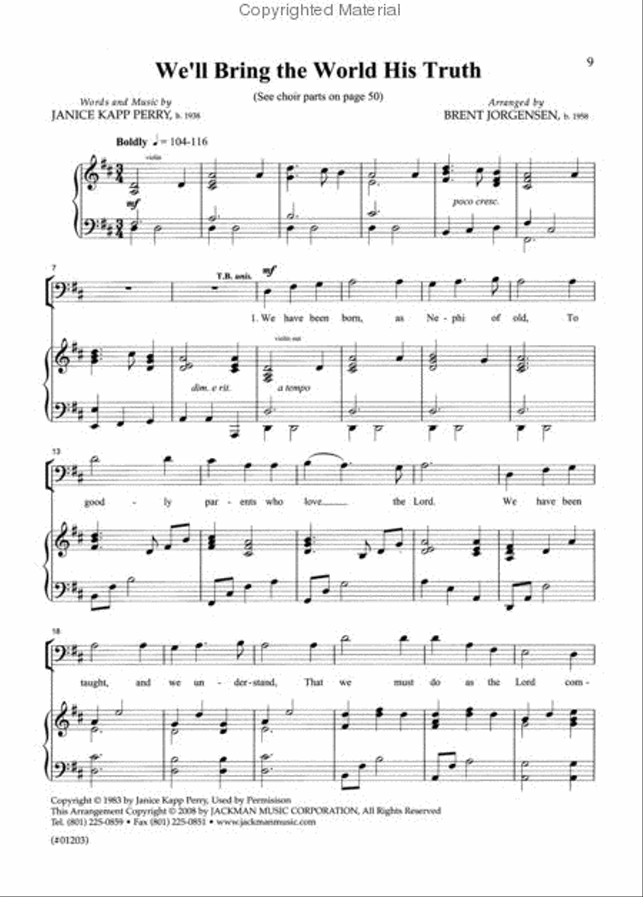 Hymnplicity Missionary 4-Part scores gallery preview page 3