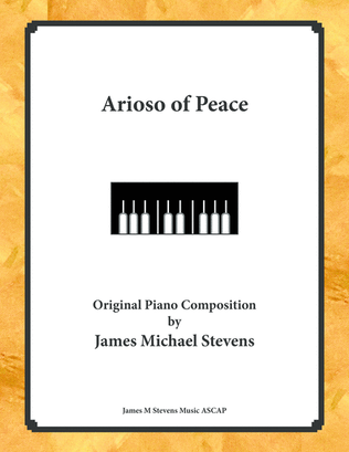 Book cover for Arioso of Peace