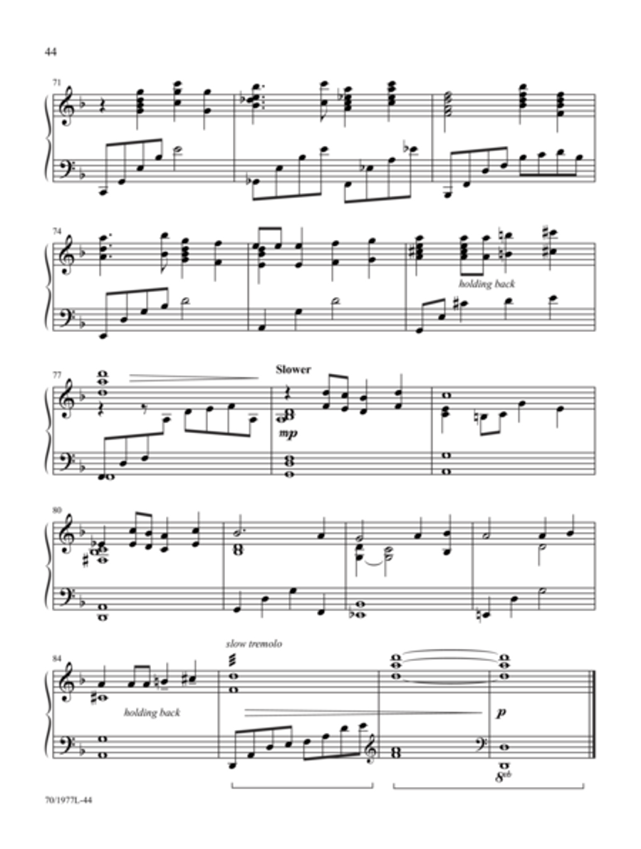 Beautiful Beyond Description Piano Solo scores gallery preview page 33
