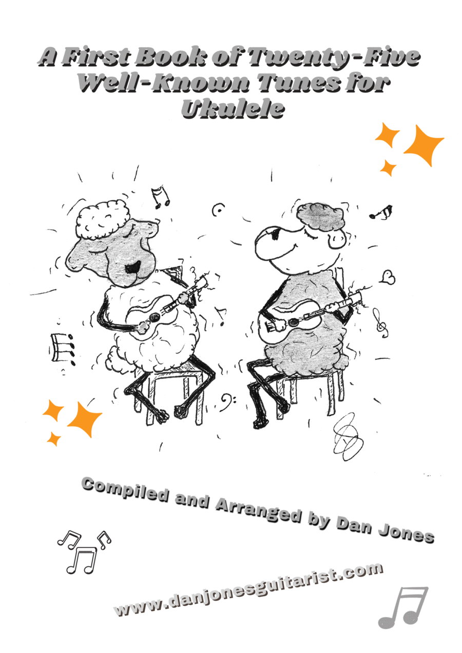 A First Book of Twenty-Five Well-Known Tunes for Ukulele, for Beginners Ukulele scores gallery preview page 1