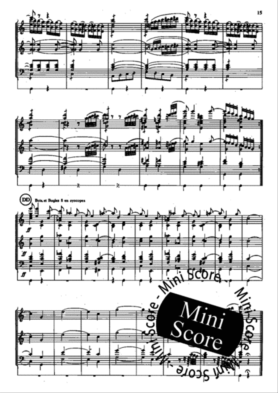 Les Diamants de la Couronne Concert Band scores gallery preview page 18