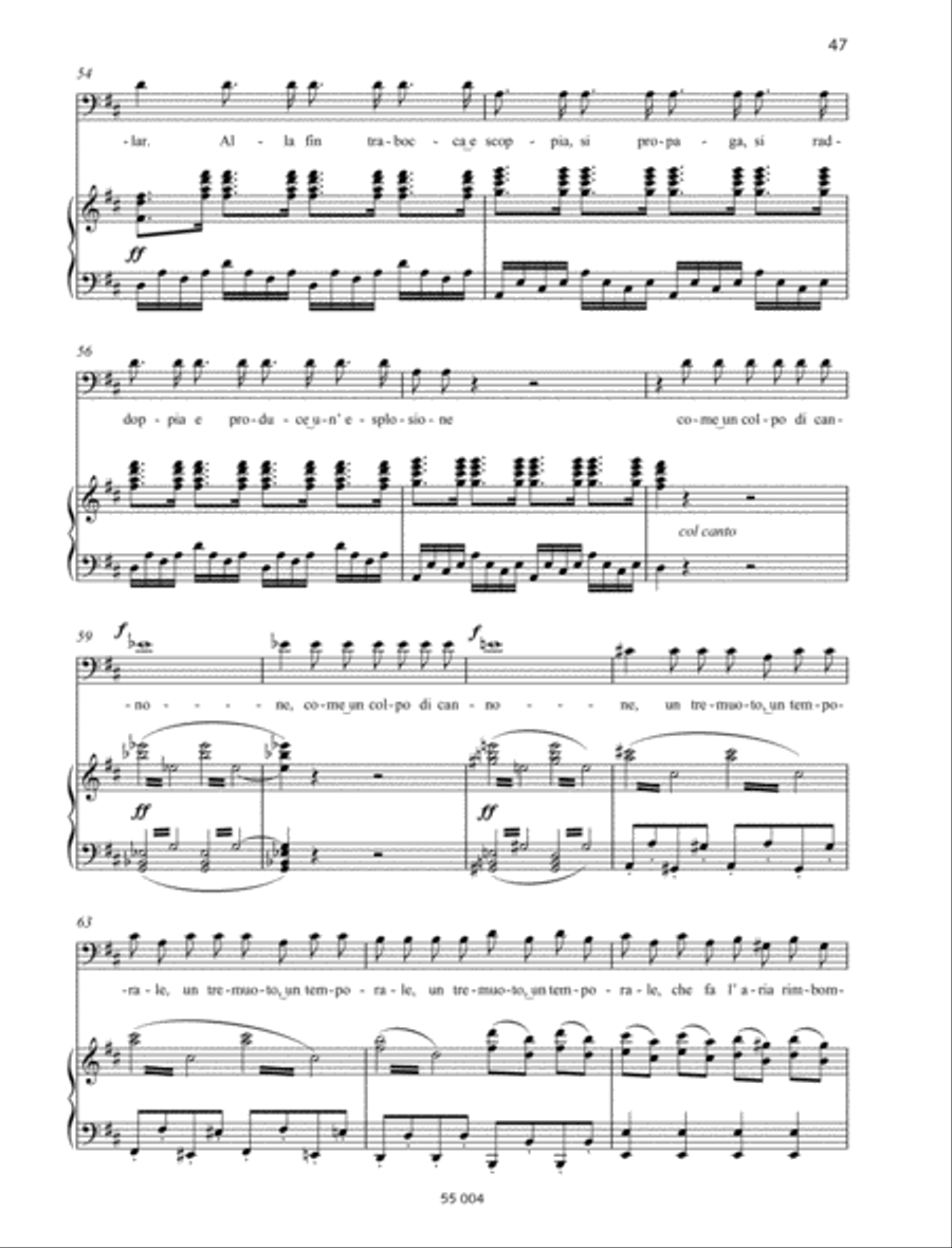 La calunnia è un venticello Bass Voice scores gallery preview page 5