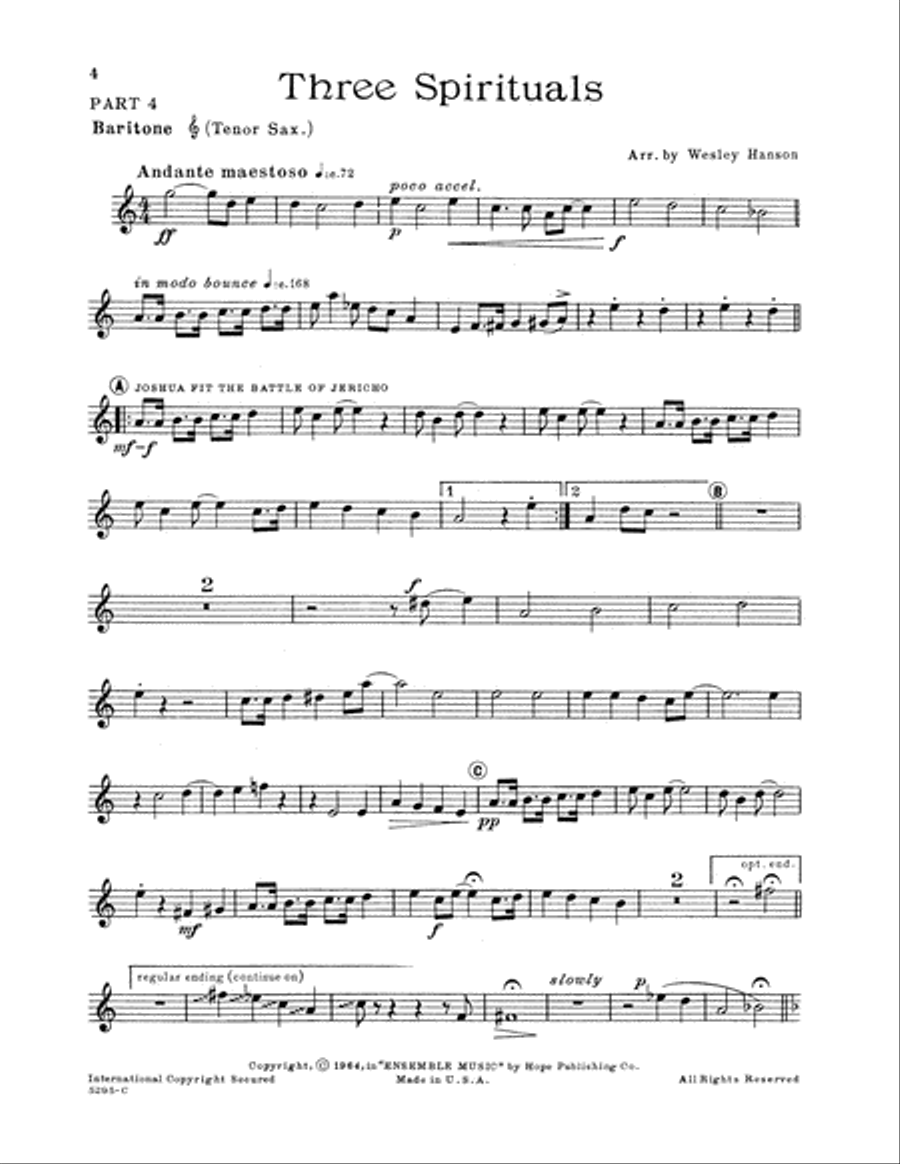 Ensemble Music for Church and School Part scores gallery preview page 6