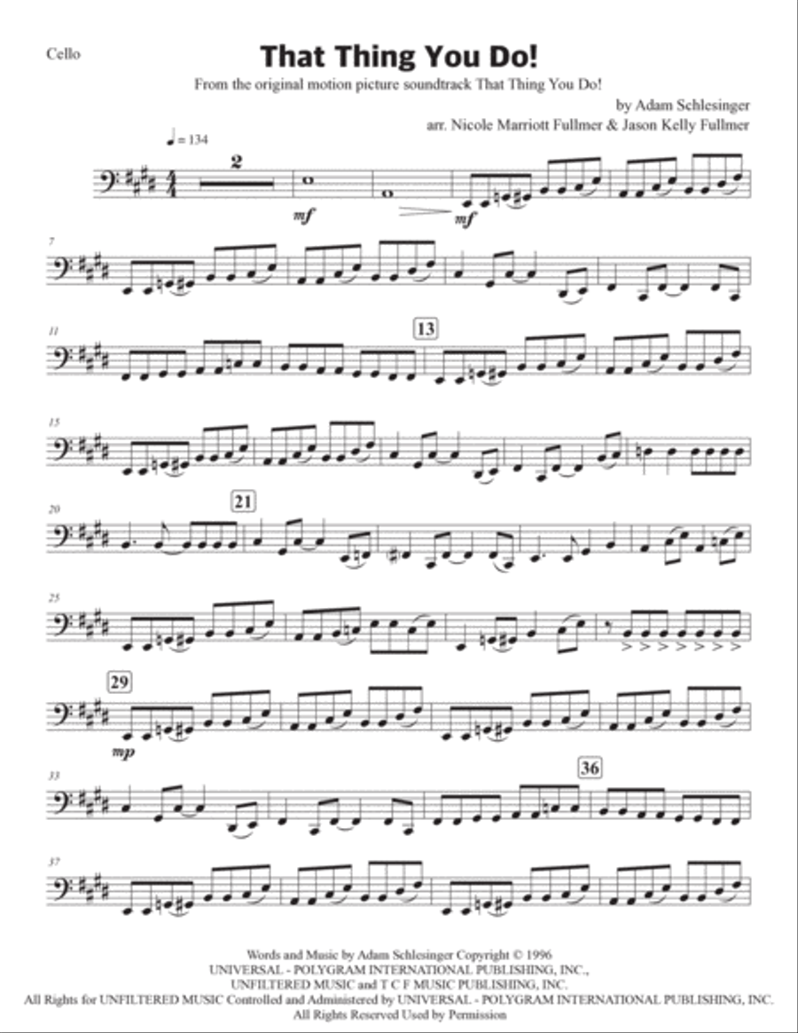 That Thing You Do! Chamber Music scores gallery preview page 6