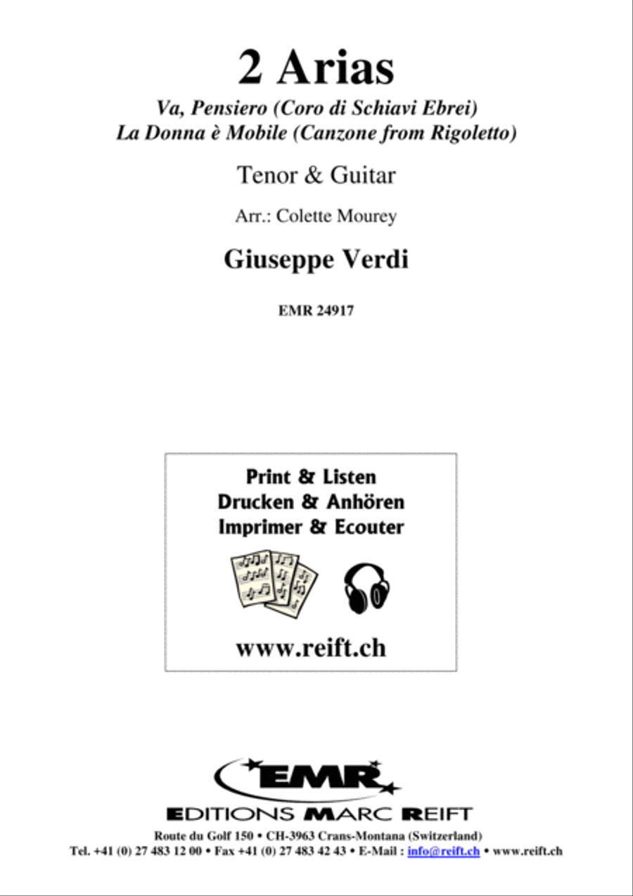 2 Arias Guitar scores gallery preview page 2