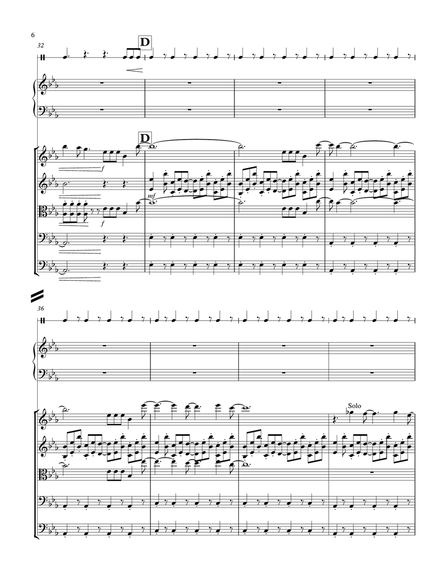 Into The Unknown Into The Unknown String Orchestra scores gallery preview page 6