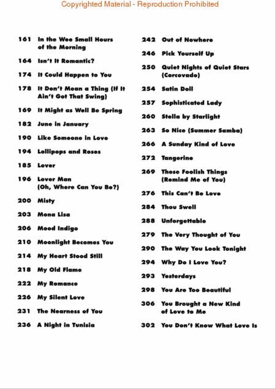 The Best Jazz Standards Ever (3rd Edition)