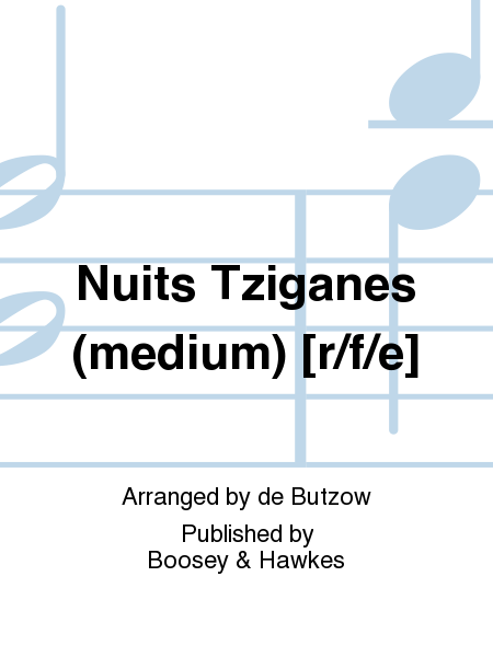 Nuits Tziganes (medium) [r/f/e]