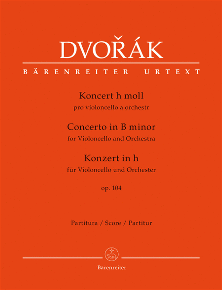 Koncert pro violoncello a orchestr for Violoncello and Orchestra b minor, Op. 104 Orchestra scores gallery preview page 1