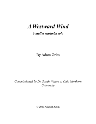 A Westward Wind
