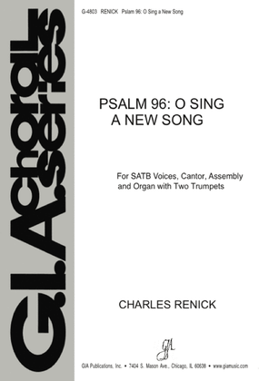 Book cover for Psalm 96: O Sing a New Song - Instrument edition