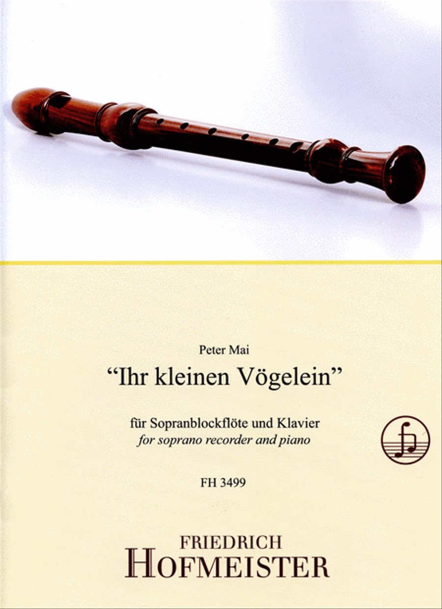 Ihr kleinen Vögelein Soprano Recorder scores gallery preview page 1