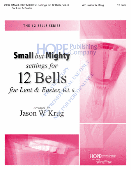 Small But Mighty: Settings for 12 Bells, Vol 6 image number null