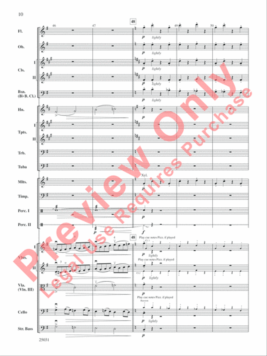 Comedy Tonight Comedy Tonight Full Orchestra scores gallery preview page 11