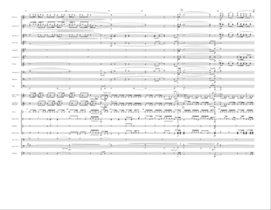 Another Brick in the Wall - Full Score Marching Band scores gallery preview page 2