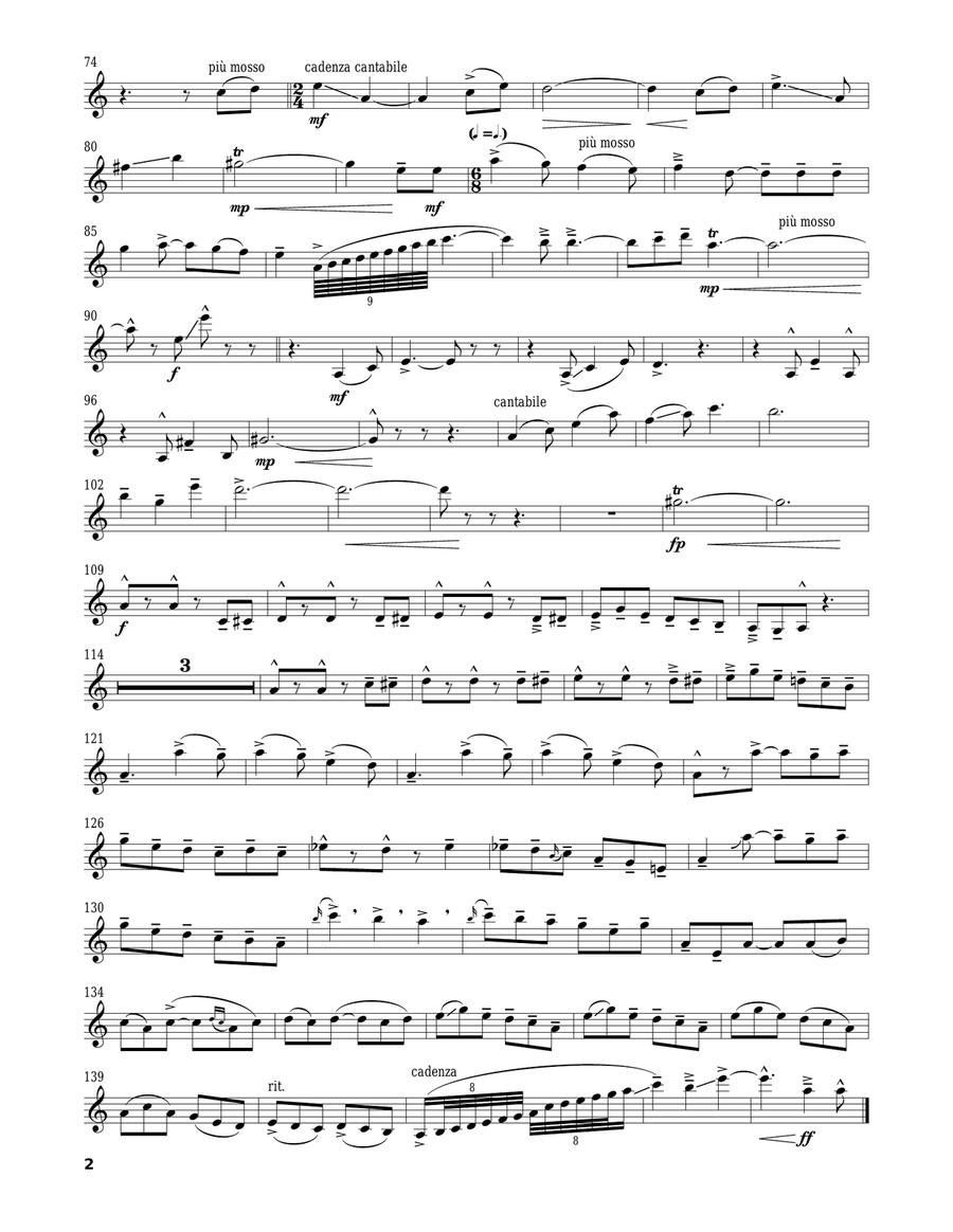 You're A Mean One, Mr. Grinch Violin Solo scores gallery preview page 2