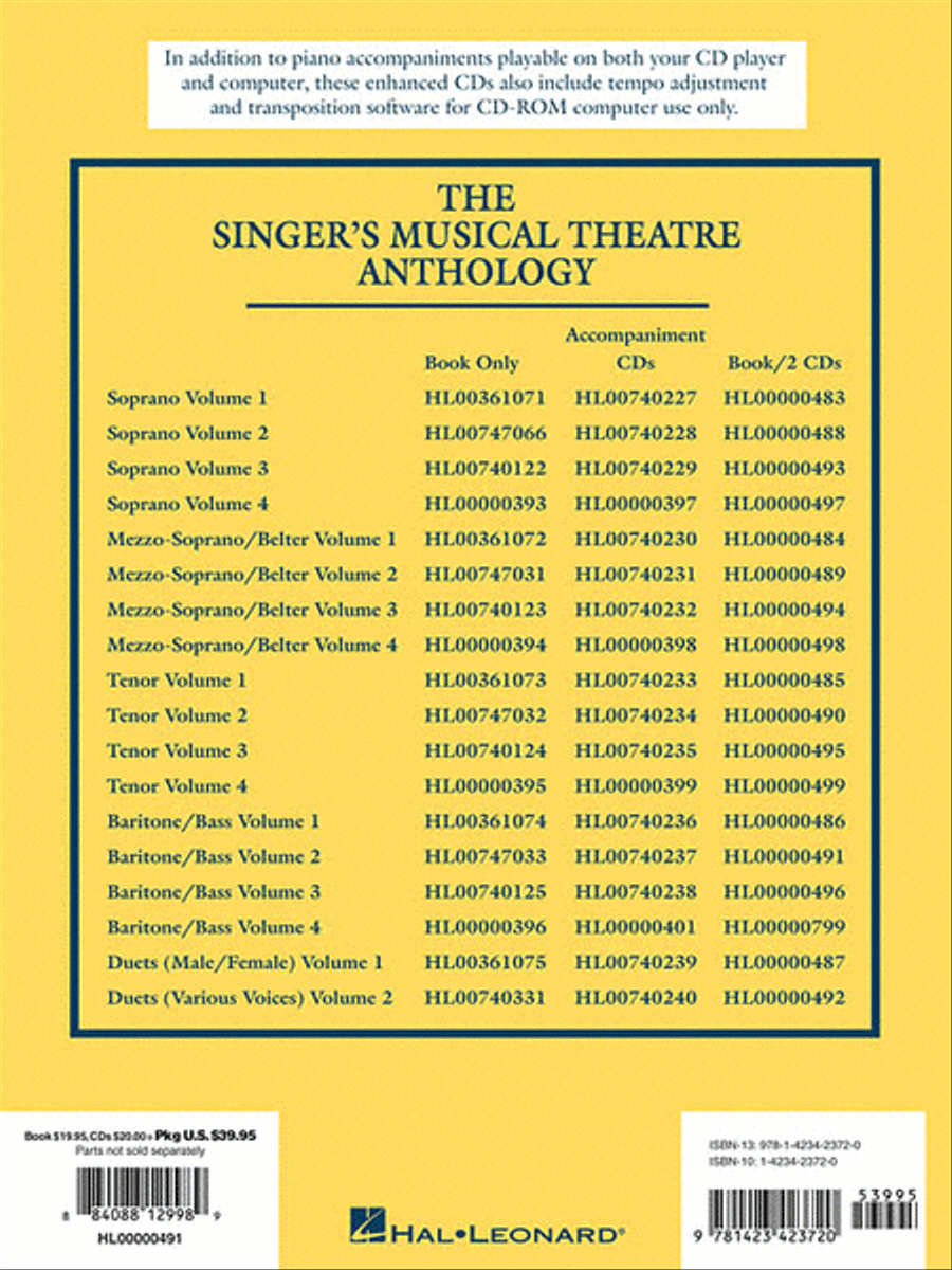 The Singer's Musical Theatre Anthology - Volume 2 - Baritone/Bass Baritone Voice scores gallery preview page 2