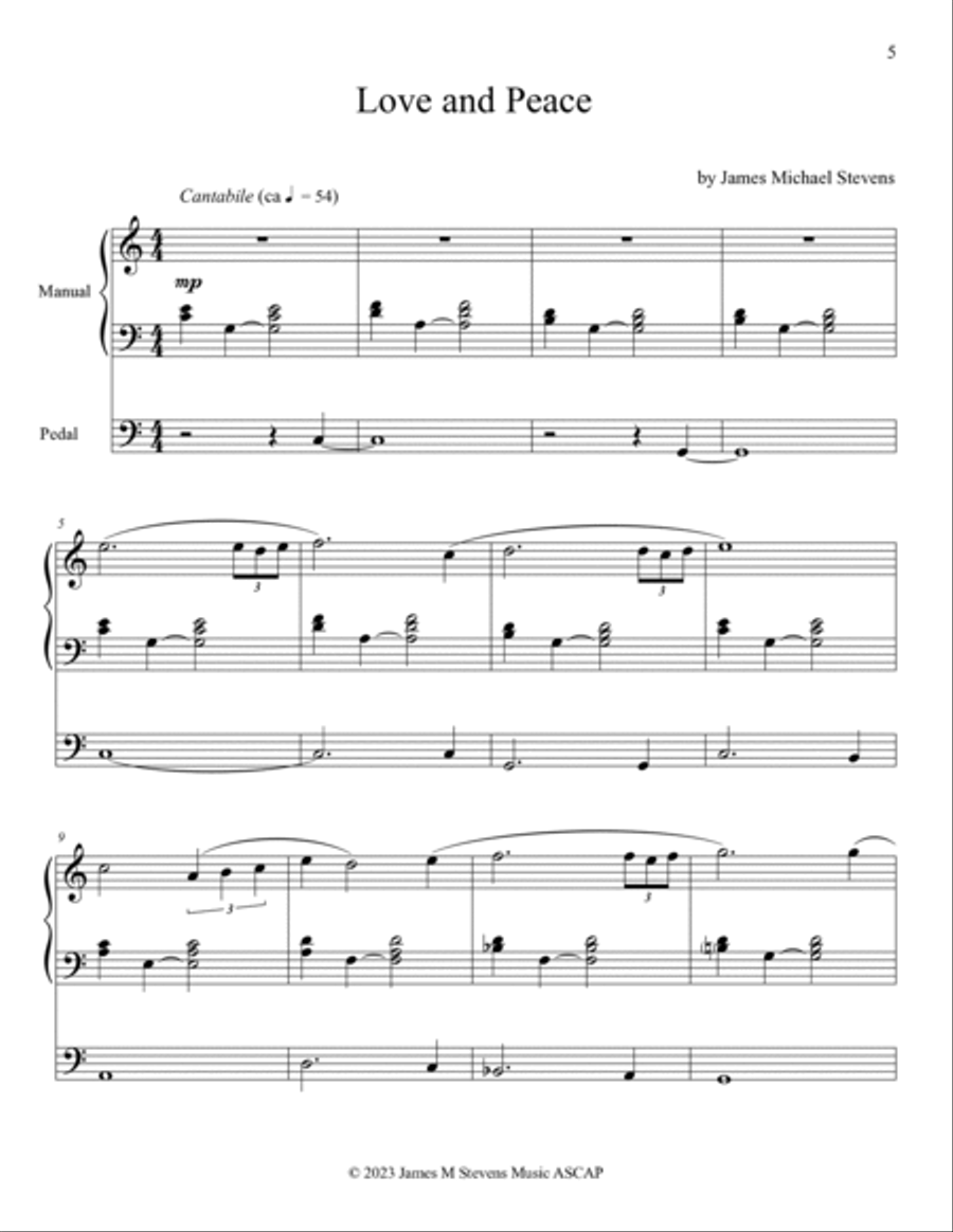 Florida Suite for Organ - Nos. 1-7 Organ Solo scores gallery preview page 5