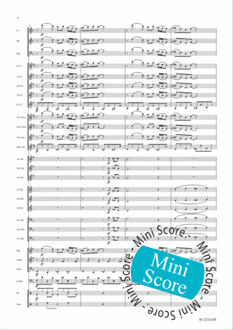 Kraken Concert Band scores gallery preview page 20