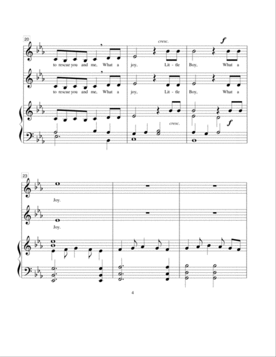 Born to Rule - 2 part choral 2-Part scores gallery preview page 4