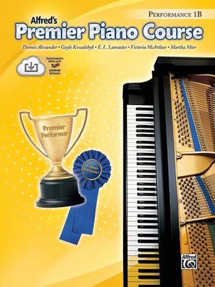 Book cover for Premier Piano Course Performance, Book 1B