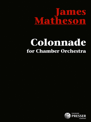 Book cover for Colonnade