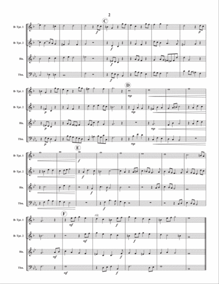 His Humour Horn scores gallery preview page 3