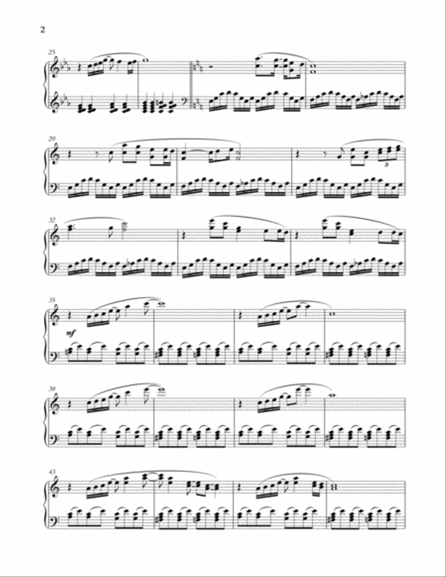 True North Piano Solo scores gallery preview page 2